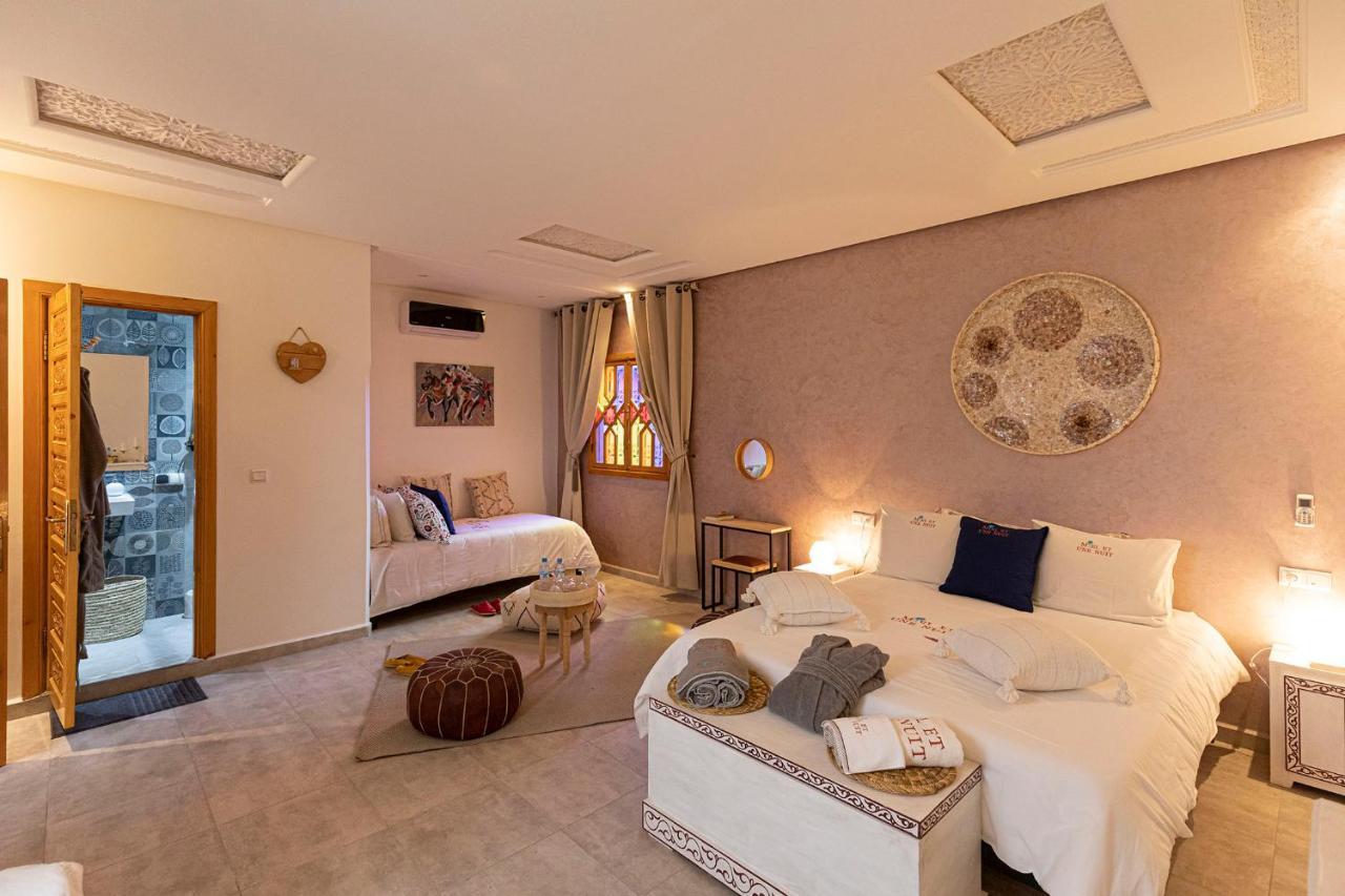 Riad Miel & Une Nuit Marrakesh Bagian luar foto